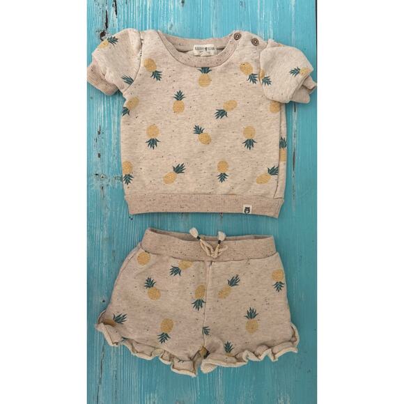 Rabbit Bear Organic Cotton Toddler Outfit Size 24 Months - Picture 1 of 5